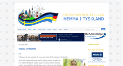 Desktop Screenshot of hemma-i-tyskland.de